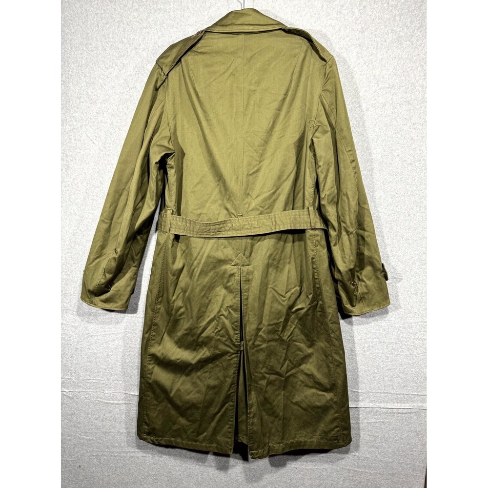 US Army War Winter Great Coat Lining OG-107 Overcoat Cotton Women Medium Green - Picture 7 of 13